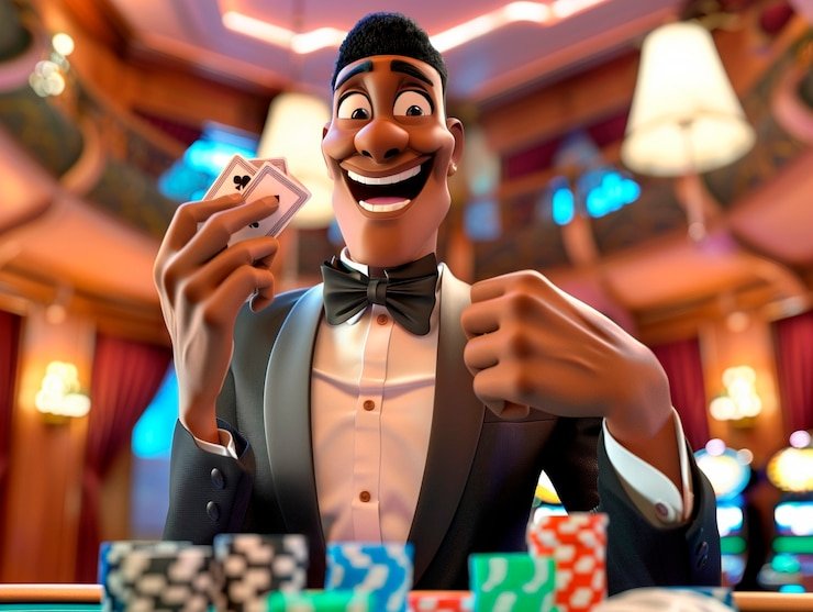 Live baccarat table on daffatoto mobile with video feed, betting options, and live chat panel